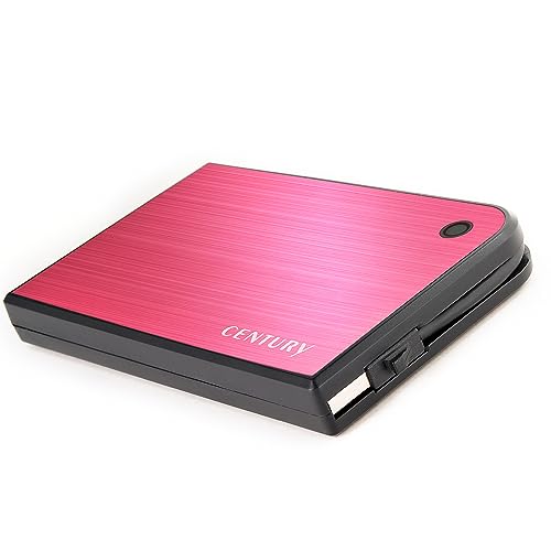 Caja externa para disco duro SATA 2.5 USB 3.2 Gen 1 magenta y negro miniatura 2