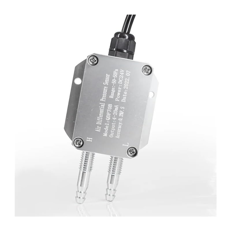 Transmetteur de pression différentielle d'air DC24V RS485 pour conduits - 2
