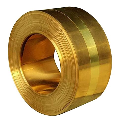 Tôle de cuivre mince 0.2mm bande de laiton pour modélistes et maquettistes