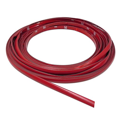 Red Auto-Body Molding Trim for Car SUV Truck Exteriors 10 Feet Long - Thumbnail 2