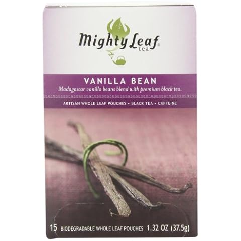 Mighty Leaf Vanilla Bean Black Tea, 45 Pouches Cover
