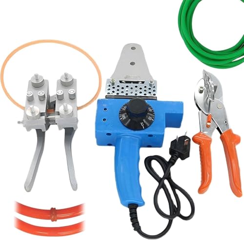Image of PU Round Belt Welding Machine,220V,Electric Polyurethane Belt Hot Melt Machine With Scissor & Fixture,PU Belt Welder Connector 300℃(PU Belt Welder+Scissor+Fixture)