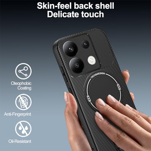 Coque Xiaomi Redmi Note 13 5G antichoc avec protège-écran et support rigide - 5