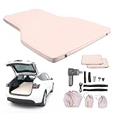 ETOYA Customized for Tesla Model Y Mattress, Self-Inflating Car Camping Air Mattress with Electric Pump & Storage Bag, Portable Inflatable Bed Cushion for Camping & Travel Essentials - 2.36 Inch Thick