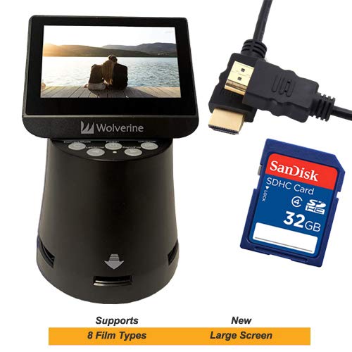 image for Wolverine Titan 8-in-1 20MP High Resolution Film to Digital Converter 