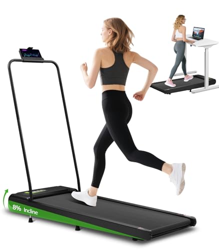 Cozary Laufband für Zuhause mit Neigung, 4 IN 1 Walking Pad, 8km/h Klappbar Laufband mit Steigung, 2.5HP, für Büro mit Fernbedienung und Apps Steuerung, LED-Anzeige Cozary Laufband für Zuhause mit Neigung, 4 IN 1 Walking Pad, 8km/h Klappbar Laufband mit Steigung, 2.5HP, für Büro mit Fernbedienung und Apps Steuerung, LED-Anzeige