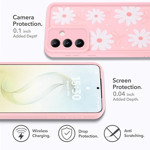 Image of Compatible with Samsung Galaxy S26 Plus Case, Pink