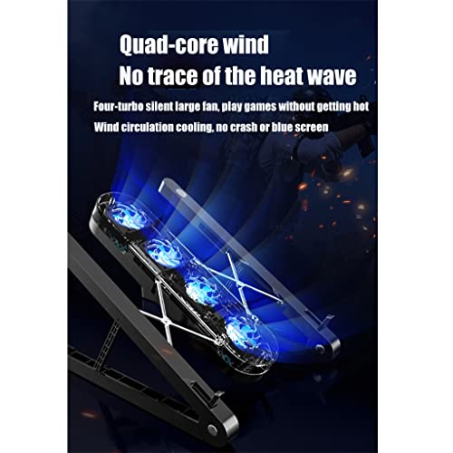 Base plegable para portátil y tablet con ventilador miniatura 5
