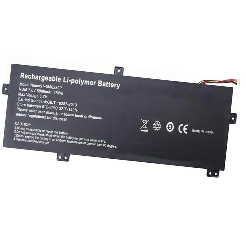 Aowe U3576127 Replacement Battery for GWTN156 GWTN156-11BK H-4886280P 4886280P U3576127PV-2S1P U3576127PV