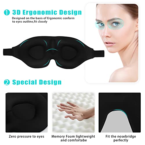 Maschera per gli occhi per dormire,morbida