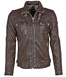 Gipsy GMFendro Herren Lederjacke (L, vintage brown)
