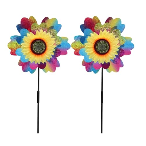 Tdyatocept Tacchi colorati glitterati, ruote a per giardino, prato, cortile, ruote a