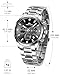 Imagen de MEGALITH Reloj de Pulsera Elegante Hombre: Cronógrafo Impermeable Analogico Reloj con Fecha Luminosa