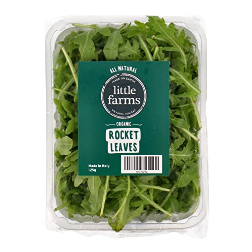 Little Farms Organic Wild Rocket 125g (1 bunch)