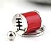 maycom Creative Auto Part Model Gear Box Keychain Six-speed Manual Transmission Shift Lever Keyring Key Chain Ring Keyrings Keyfob (Red)