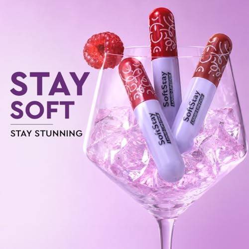 Image of Soft Stay Transferproof Liquid Lipstick| Hydrating, Highly Pigmented and Light Weight (Deep Wine, 09)