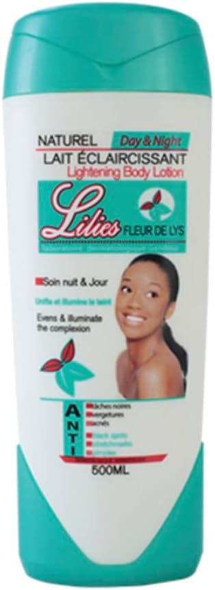 Lilies Fleur de Lys Body Lotion 500ml, Hydrating & Nourishing Moisturizer for All Skin Types, Lightweight Daily Use Lotion with Delicate Floral Scent, Ideal for Smooth & Soft Skin