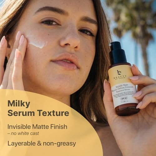 Image of Facial Sunscreen Serum SPF 30 - Broad Spectrum Face Sunblock for Women