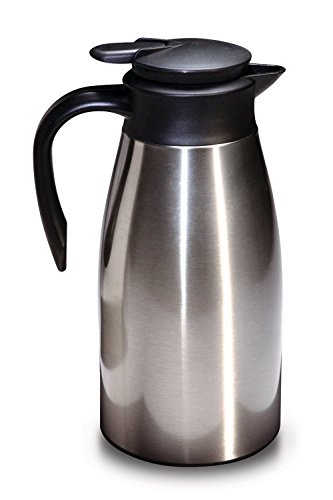 Stainless Steel Vacuum Insulated Thermal Coffee Carafe, 57 oz. by Compliments to the Chef