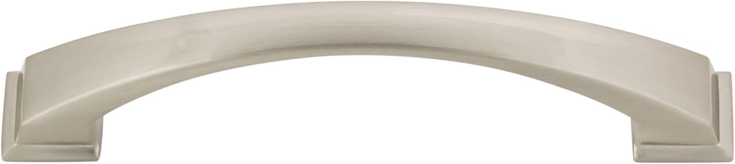 Satin Nickel 5" Arch Cabinet Pull with Mounting Hardware