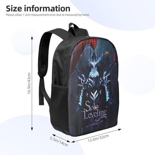 Solo Manga Leveling Backpack, Oxford Cloth Travel Backpack, Sturdy And Durable4