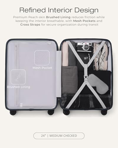 Coolife 3-Piece PC Luggage Set
