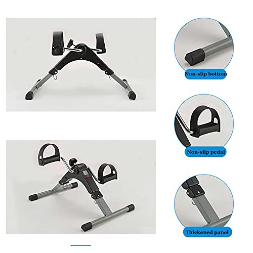 Ejercitador de Pedales Plegable para Piernas y Brazos miniatura 2
