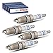 Produktbild 4x Original BOSCH 0242236565 Zündkerze Kompatibel mit Cherokee XJ 2.5L 4.0L 2000-2001 Wrangler II TJ 2.5L 4.0L 2000-2006 Ibiza III 6L1 1.2L-1.6L 2002-2009 Golf V 1K1 1.4L 2006-2008