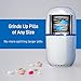 Electric Pill Crusher Grinder - Fine Powder Electronic Pulverizer for Small & Large Medication & Vitamin Tablets - Comes with Pill Organizer, Brush, Spoon, Cloth & Stainless Steel Blades by Pill Mill
