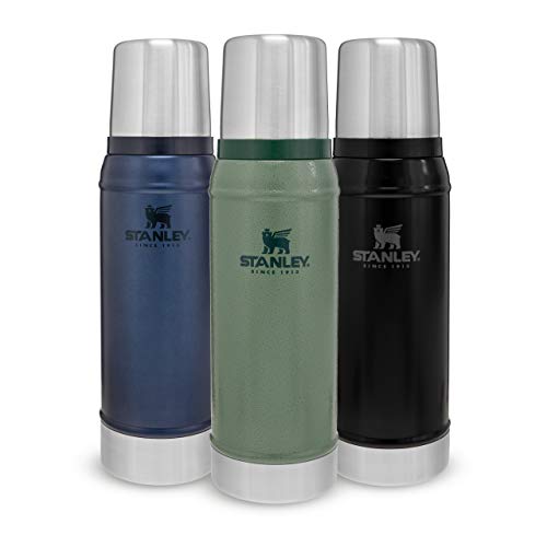 Stanley Classic Legendary Botella Termica 750ml - Mantiene Frío o Calor 20 Horas - Termo Cafe - Cantimplora Acero Inoxidable - Sin BPA - Apto Para Lavavajillas - Hammertone Green - Imagen 6