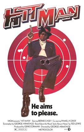 Hit Man US Blaxploitation poster plastifié haute résistance Camden