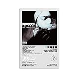 doopz Ice Cube Poster The Predator Album Cover Posters for Room Aesthetic Canvas Wall Art Bedroom Decor 12x18inch(30x45cm)