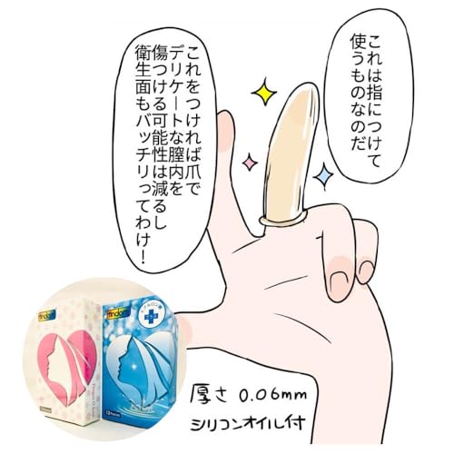 フィンドム 24ピース self sence フィンガーグローブ 雑菌対策 爪から保護 ビューティー サック 指用 コンドーム風 findom - 画像4