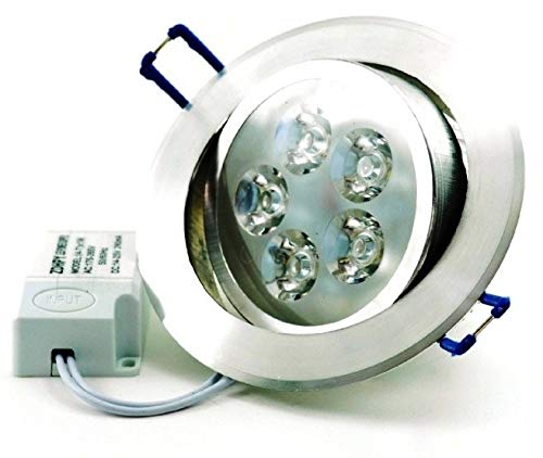 Spot Lampada Luz Dicroica De Embutir Casa Led 5W Direcionável Bivolt