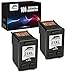 FreeSUB 2 Black Remanufactured Ink Cartridge Replacement For HP 21 Ink Cartridge (C9508BN C9351AN) 2 Pack High Yield Compatible With DESKJET 3910 3915 3918 3920 3930 3938 PSC 1401 1410 1415 1417