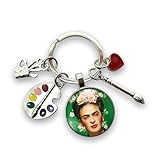 🎨 Exprimez votre passion pour l'art et la créativité avec ce porte-clés ! Une célébration du génie artistique et de la féminité forte.