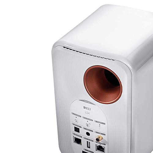 KEF Surround Powered Bluetooth Speaker Set of 2 White (LSXWH)