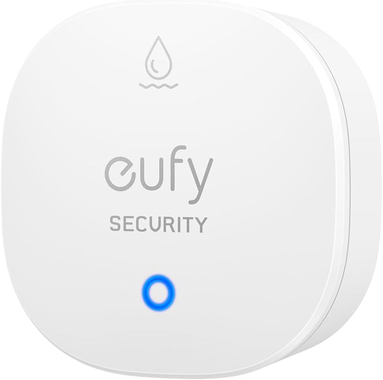 Water and Freeze Sensor with Remote Alerts, IP65 Waterproof, 2-Year Battery Life, HomeBase Required, Compatible with HomeBase 2 and 3, Optional 24/7 Protection Service, App Control