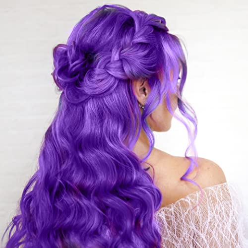 Splat Naturals, Semi-Permanent Lavender Hair Dye : 100% Vegan, Cruelty-Free, No Bleach Required, Free Of Ammonia, Ppd, Parabens & Sulfates - 6 Oz #TOP7