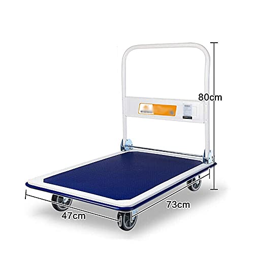 Carretilla de mano plegable con ruedas silenciosas miniatura 2