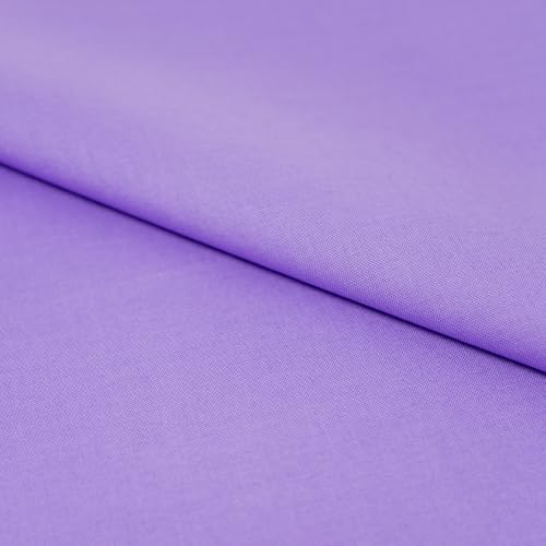 Image of SINGER Fabrics, 100% Cotton, Quilting and Crafting Fabric for Sewing,44 Inch Wide, Lilac, 2 Yard Precut