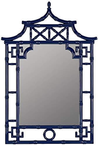 Cooperclassics Home Decorative Pinlo Mirror - Lacquered Cobalt Finish