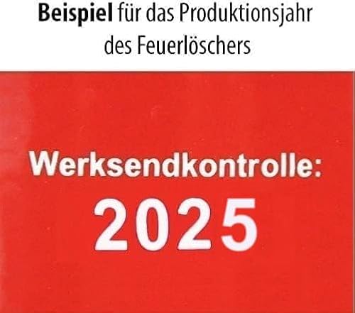 ABF-Feuerlöscher Brandengel Feuerlöscher 6L für Fettbrände