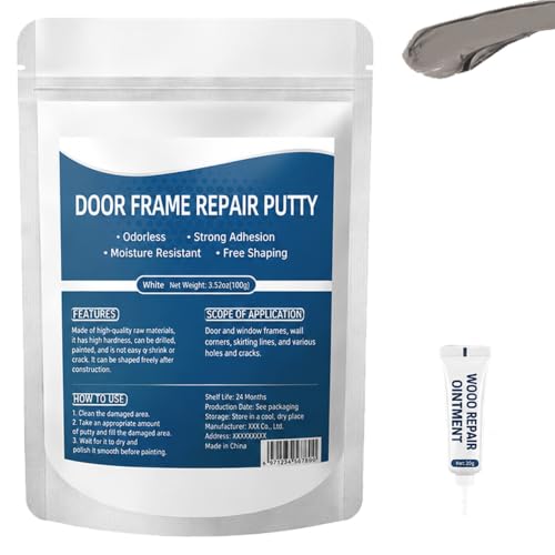 Image of Steel Reinforced Epoxy RepairPutty, 2026 New Epoxy Putty Universal Glue for Metal Wood Plastic, Durable Metal Repair Putty for Filling Cracks and Holes (Dark Gray)