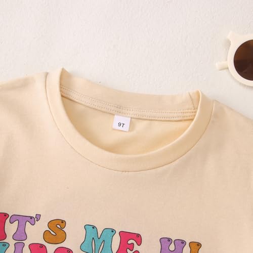 Image of Its Me Hi Im The Birthday Girl Its Me Birthday Girl Shirt Kid B-Day T-Shirt Party Tee Outfit Short Sleeve Tops 6-12Y