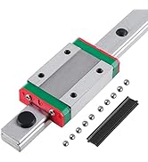 CNCMANS MGN12H 400 mm Miniature Linear Rail Guide MGN12 400 mm Linear Guide Rail MGN12 Lin...