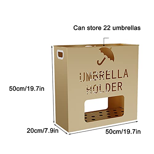 Porte-Parapluie Intérieur DASHADAO avec Bac d'Égouttement - 8