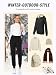 MOVE BEYOND Gefütterte Jogginghose Damen Warm Thermo Fleecehose Winter Verdickte Kuschelhose mit 2 Taschen Sherpa-Innenfutter Kordelzug Sweathose, Schwarz, M