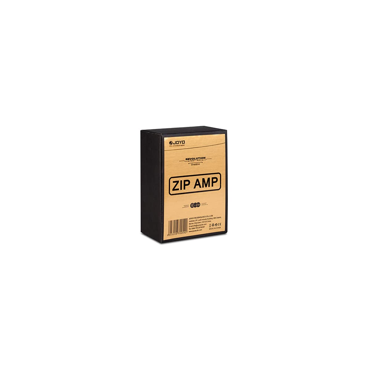 JOYO R-04 Zip Amp - Overdrive Pedal de compresión para guitarra