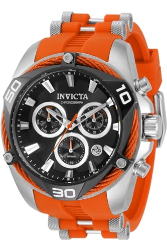 Invicta Hommes 31314 montre analogique quartz avec bracelet élégant et cadran épuré